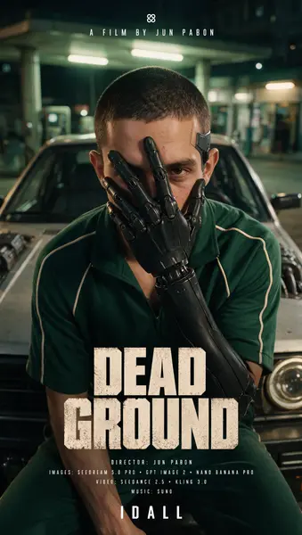 Junior Pabon — Dead Ground, day 1 poster