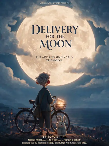 Diana L — Delivery for the Moon, day 1 poster